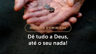 Homilia Dominical  Ofertemos tudo a Deus até o nosso nada 32º Domingo do Tempo Comum [upl. by Alleber91]