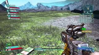 Borderlands 2 Defeating Terramorphous At Level 36 [upl. by Reinnej]