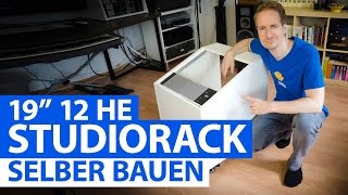 19quot StudioRack selber bauen DIY Tutorial deutsch [upl. by Bluhm]