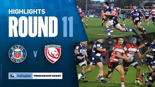 Bath v Gloucester  HIGHLIGHTS  Second Half Comeback  Gallagher Premiership 202324 [upl. by Shae]