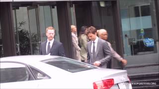 Jamie Dornan films Fifty Shades of Grey on October 13 Part 2 [upl. by Elvera]