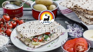 Polarbröd Recept  Surströmmingsklämma [upl. by Anifesoj]