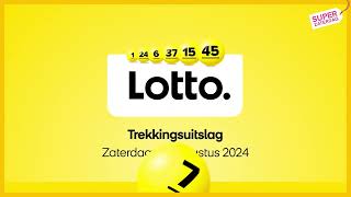 Lotto trekkingsuitslag 31 augustus 2024 [upl. by Vilberg]