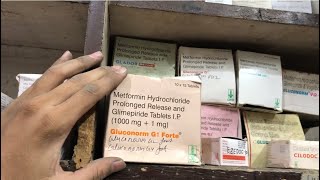 Gluconorm G 1 Forte Tablet uses  price  composition  dose  side effects  review  in hindi [upl. by Tattan504]