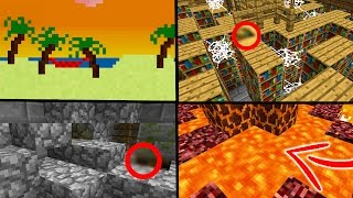 SECRET HIDDEN MINECRAFT BUTTONS [upl. by Reffinej]