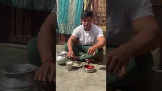 Weight gain ki diet Arvindmahala foodblogger food khana foodie village village life lage [upl. by Ahsertal423]