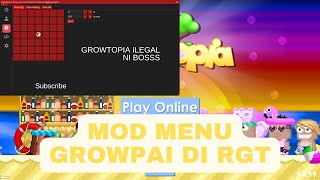 PART 1  Cara install GROWPAI mod menu di real GT RGT Growtopia indonesia [upl. by Socin]