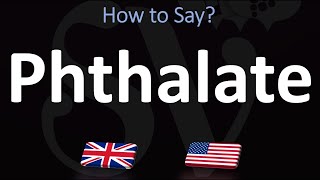 How to Pronounce Phthalate CORRECTLY [upl. by Ahsak177]