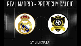 ROMA TORNEI  INVERN 2425  CALCIO A 8 RN  2° GIORNATA  REAL MADRID  PROPECHY CALCIO  51 [upl. by Hellah]