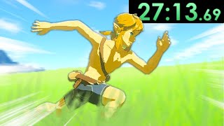 Breaking Breath of the Wild as Fast as Possible [upl. by Keele]