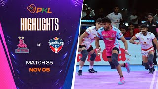 Match Highlights Jaipur Pink Panthers vs UP Yoddhas  November 5  PKL Season 11 [upl. by Einiffit]