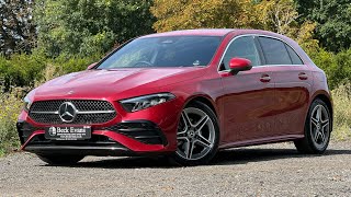 MERCEDESBENZ A180 AMG LINE EXECUTIVE 13 MHEV 5d 135 BHP  WALK AROUND VIDEO EXTERIOR  INTERIOR [upl. by Sutherland]