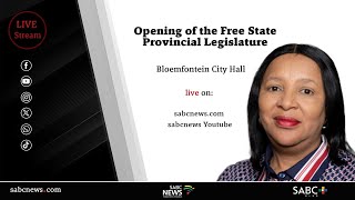 Opening of the Free State Provincial Legislature Address [upl. by Tamarra673]