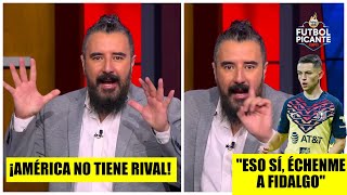 Álvaro CRUCIFICA a Fidalgo y TODOS SALTAN a defender al jugador del AMÉRICA  Futbol Picante [upl. by Maite]