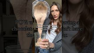 Low Carb Chocolate Frosty lowcarb keto paleo veganicecream paleodiet ketodiet [upl. by Noyes418]