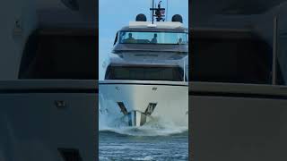 Love the bow of this Sanlorenzo yacht [upl. by Nesmat]