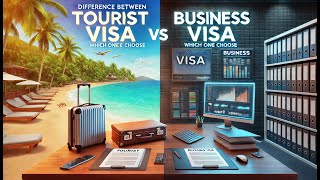 Difference Between Tourist Visa and Business Visa Which One to Choose [upl. by Garrett]