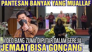 SATU GEREJA TERDIAM SAAT VIDEO BANG ZUMA DIPUTAR [upl. by Kandy]