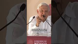 quotYo soy maderista la telicidad no es el dinero es estar bien con uno mismo y el prójimoquot AMLO [upl. by Apgar470]