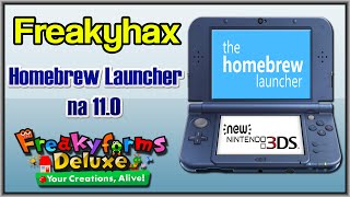 3DS Como instalar o FreakyHax  Homebrew Launcher na versão 111 [upl. by Adyol]