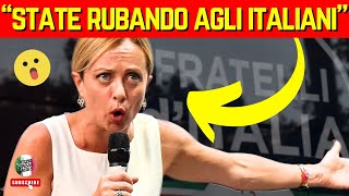 GIORGIA MELONI DISTRUGGE LA SINISTRA LE SUE PAROLE SONO FORTISSIME quotVERGOGNATEVIquot [upl. by Cynara488]