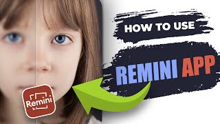 How To USE Remini App  2023 [upl. by Aliwt862]