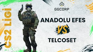 Anadolu Efes vs Telcoset  GGCORP CS2 Ligi  2 Hafta [upl. by Fernandina]