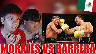 🇨🇱 REACCIÓN A MORALES vs BARRERA 🇲🇽 La PELEA MÁS BRUTAL en la HISTORIA DE MÉXICO [upl. by Born472]