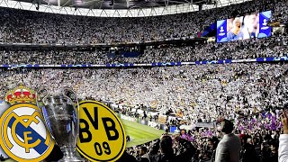 HALA MADRID Y NADA MAS in Wembley • Champions League Final 2024 • Real Madrid  Borussia Dortmund [upl. by Eissert949]