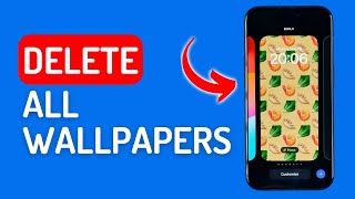 How to Delete All Wallpapers on iPhone [upl. by Siskind]