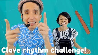 BRAIN BREAK  Clave rhythm challenge  Can you do it  PATTERNS MOVEMENT GAME [upl. by Yantruoc]