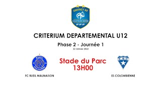 Teaser du prochain match des U12B contre ES Colombienne [upl. by Tedd]