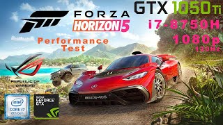 Forza Horizon 5  GTX 1050 Ti  i78750h High Settings [upl. by Nyl]