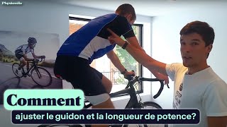 Comment ajuster le guidon et la longueur de potence pour améliorer votre positionnement cycliste [upl. by Lednyc]