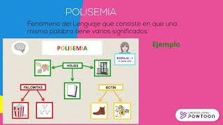 La Homonimia polisemia y paronimia [upl. by Irb179]