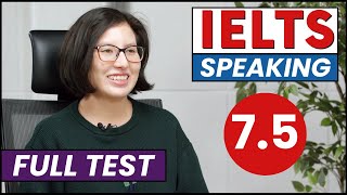 IELTS Speaking Test Band 75 Mock Test  Colombian Student [upl. by Gnouv]