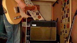 vox ac30 telecaster crunch [upl. by Iegres514]