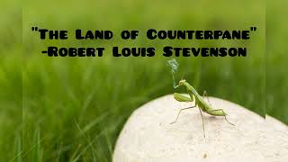 The Land Of Counterpane  Robert Louis Stevenson  Short Poem [upl. by Eillat12]