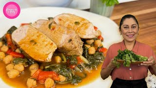 Almuerzo o Cena Bajo en Carbos SOLOMILLO ESTOFADO Suavecito Diabetes Colesterol Tiroides Dieta [upl. by Aniraz]