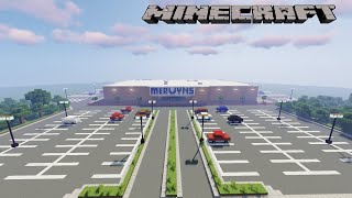 Californias Defunct Mervyns Department Store Minecraft Edition  Downloadable [upl. by Nugent]