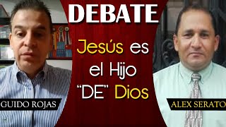 Debate Es Jesus el hijo quotDEquot Dios  Unicitario Alexander Serrato Teologo Catolico Guido Rojas [upl. by Chuu146]