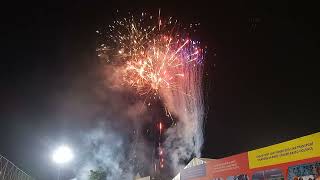 NEW YEAR 2022 LAGOS STATE FIREWORKS PYROTECHNICS [upl. by Gorton770]