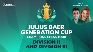 Caruana Wesley Hans and More Julius Baer Generation Cup 2024 Div II amp III [upl. by Guilbert]