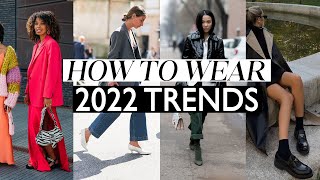 How To Style 2022 Trends Tailored Trousers Chunky Loafers Cargo Pants Dopamine Dressing AD [upl. by Eilahtan]