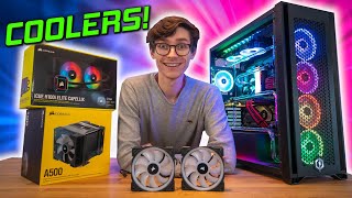 What’s The Best CPU COOLER For Your Gaming PC 🥶 Air Vs Water  AD [upl. by Auginahs]