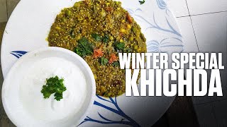 Winter Special Dish  Bajricha Khichda  Marathi recipe [upl. by Nador]