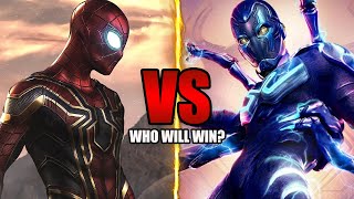 SpiderMan VS Blue Beetle  Who Will Win  MCU vs DCU [upl. by Allemaj757]