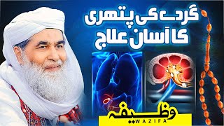 Pathri Ke Liye Qurani Wazifa  Wazifa For Kidney Pain  Pathri Ka Wazifa  Maulana Ilyas Qadri [upl. by Bubalo]