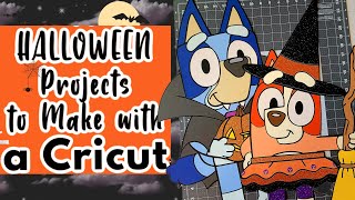 Cricut Halloween Projects You Need To Make This Year  Bluey and Bingo Decorations [upl. by Arlana]