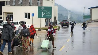 Uganda Rwanda border reopens after threeyear closure [upl. by Nomzzaj]